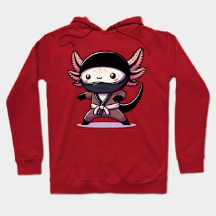 cute ninja axolotl Hoodie